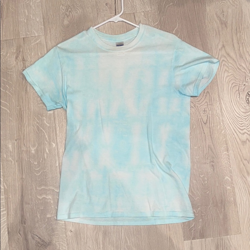 Unique Tie-dye Blue Shirt